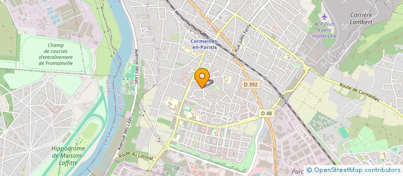 localisation de l'entreprise PASSION AMBITION MOTIVATION EDUCATION à CORMEILLES-EN-PARISIS