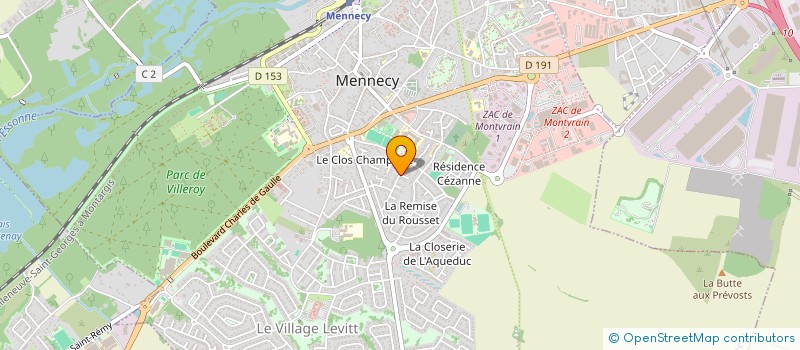 localisation de l'entreprise PASSION ATLANTIQUE à MENNECY