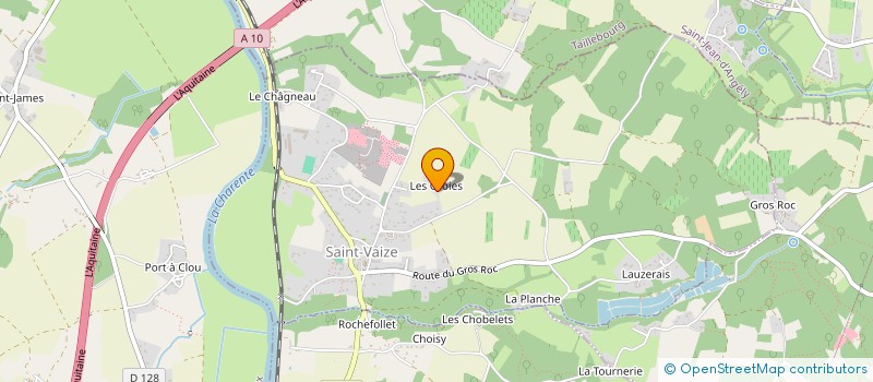 localisation de l'entreprise PASSION ATTELAGE  SAINT-VAIZE