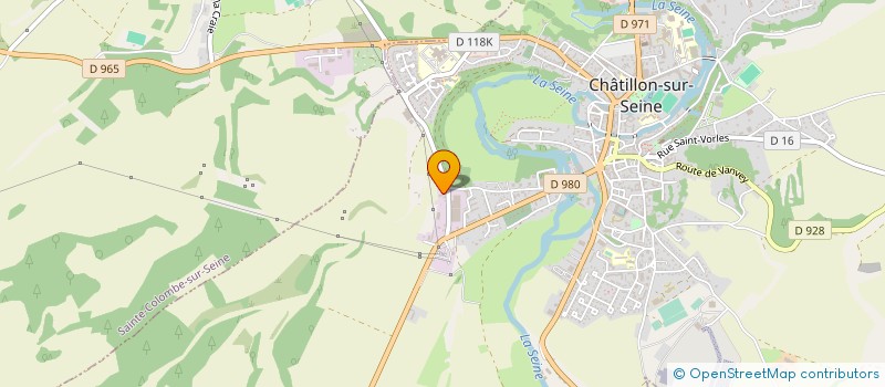 localisation de l'entreprise PASSION AUTO à CHATILLON-SUR-SEINE