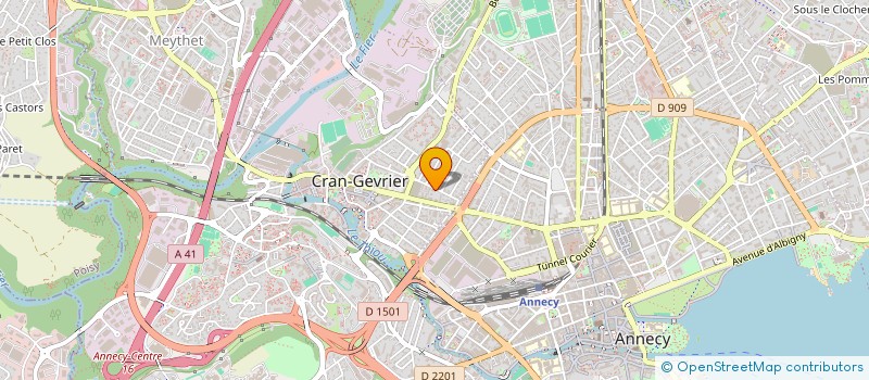 localisation de l'entreprise PASSION BACHATA  ANNECY