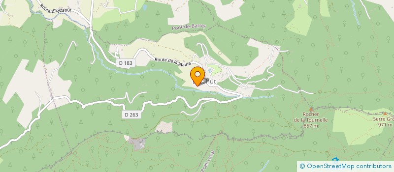 localisation de l'entreprise PASSION BATI PIERRE  EYZAHUT