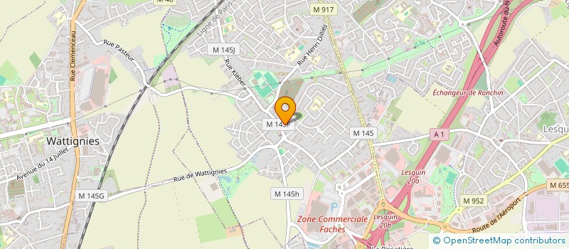 localisation de l'entreprise PASSION BD  FACHES-THUMESNIL