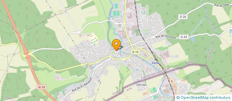 localisation de l'entreprise PASSION BOIS & SAVOIR FER  SUARCE