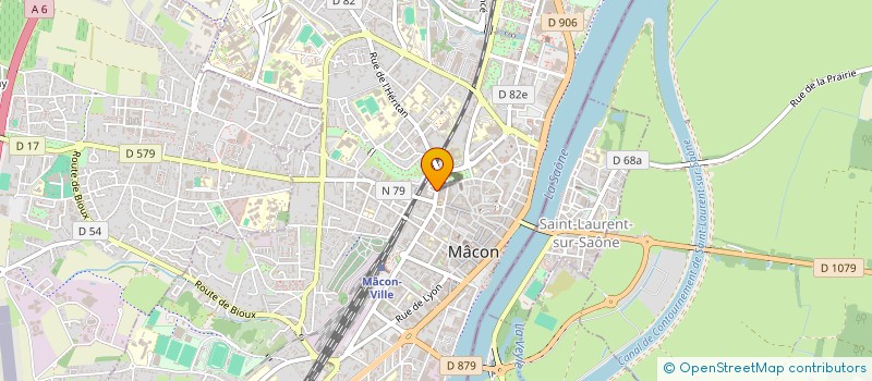 localisation de l'entreprise PASSION BOULANGE  MACON