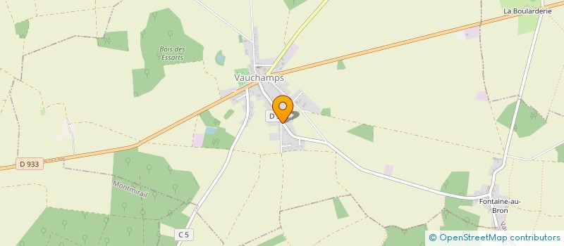 localisation de l'entreprise PASSION CARAIBES  VAUCHAMPS