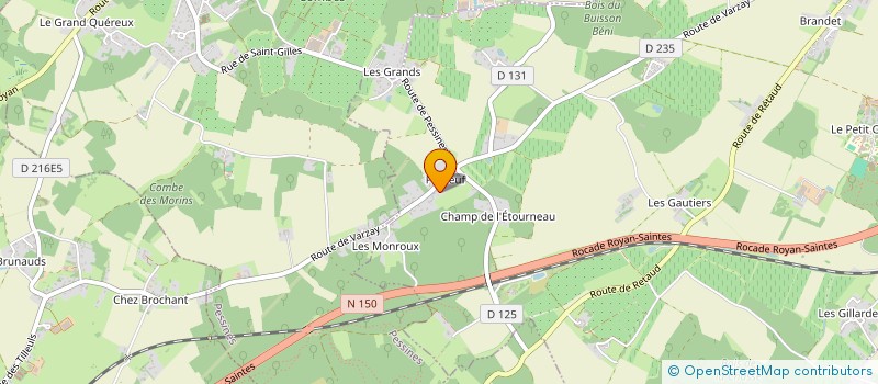 localisation de l'entreprise PASSION CARREAUX  SAINTES