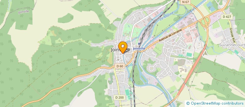 localisation de l'entreprise PASSION CHAUSSURES à JOINVILLE