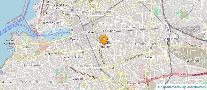 localisation de l'entreprise PASSION CIRQUE 13 à MARSEILLE