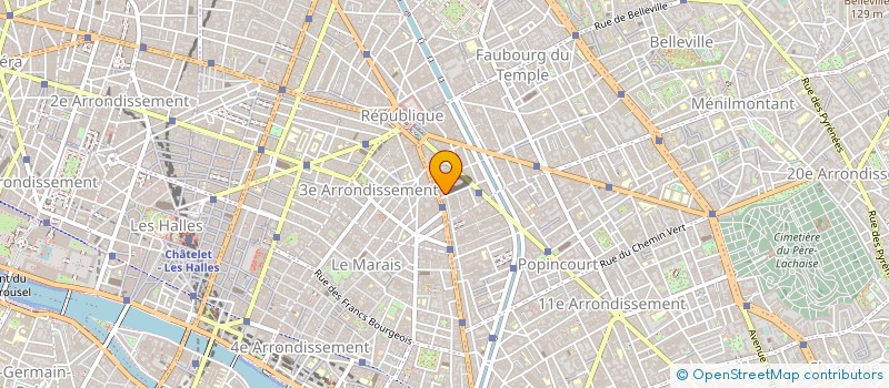 localisation de l'entreprise PASSION CIRQUE à PARIS