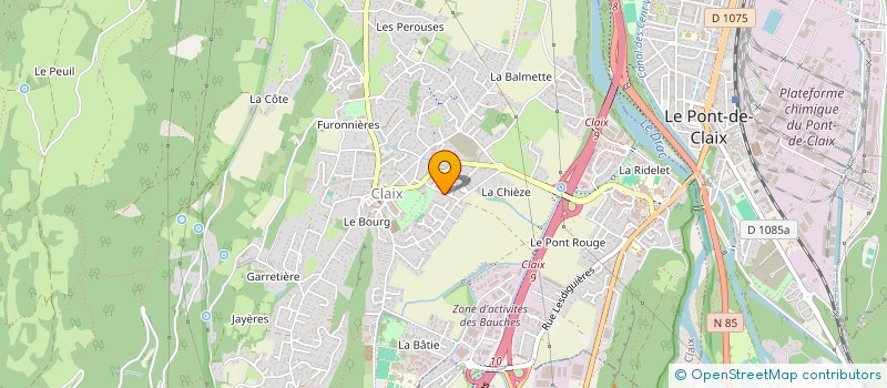 localisation de l'entreprise PASSION COLLECTIONS à CLAIX