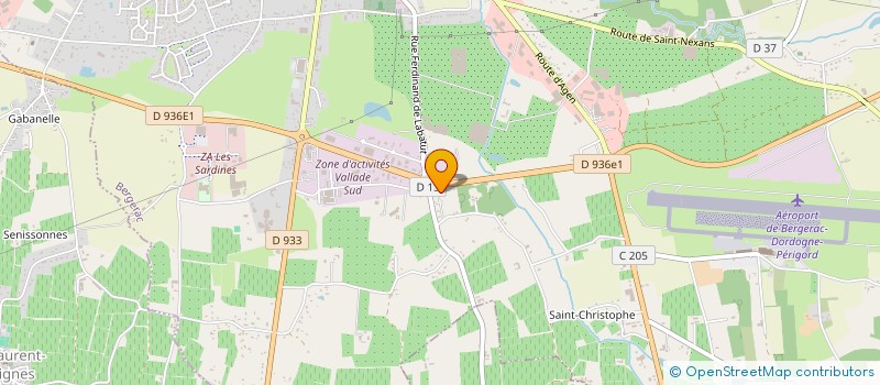 localisation de l'entreprise PASSION CONCEPT à BERGERAC