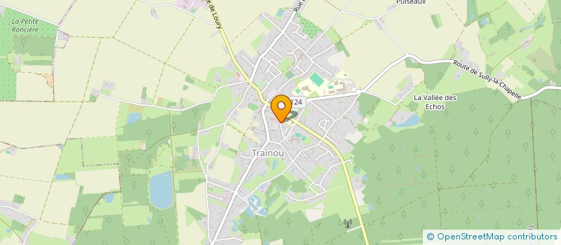 localisation de l'entreprise PASSION COUNTRY TRAINOU à TRAINOU