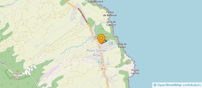 localisation de l'entreprise PASSION CREOLE à SAINTE-ROSE