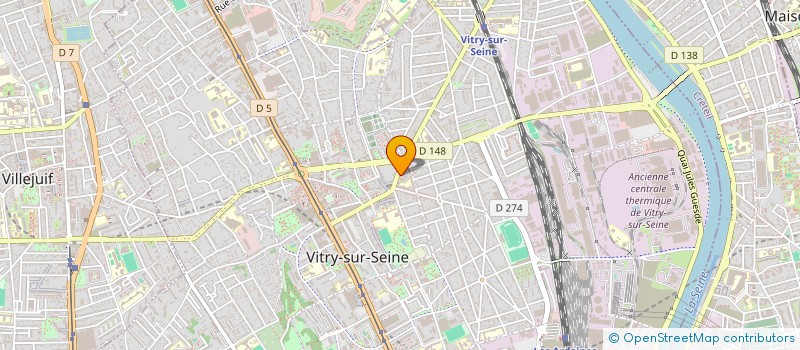 localisation de l'entreprise PASSION CULINAIRE.COM  VITRY-SUR-SEINE