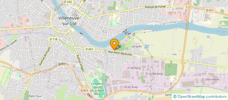 localisation de l'entreprise PASSION D'ANGELIQUE  VILLENEUVE-SUR-LOT