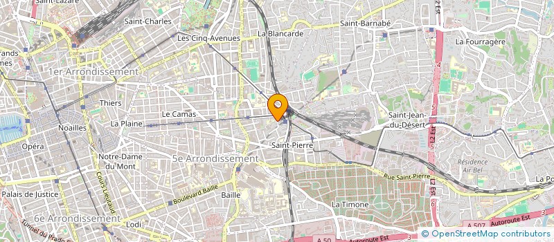 localisation de l'entreprise PASSION D ORIENT à MARSEILLE