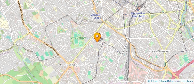 localisation de l'entreprise PASSION DE SCENE à MONTPELLIER