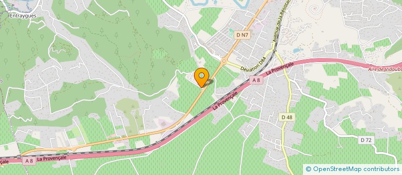 localisation de l'entreprise PASSION DE VAR  VIDAUBAN