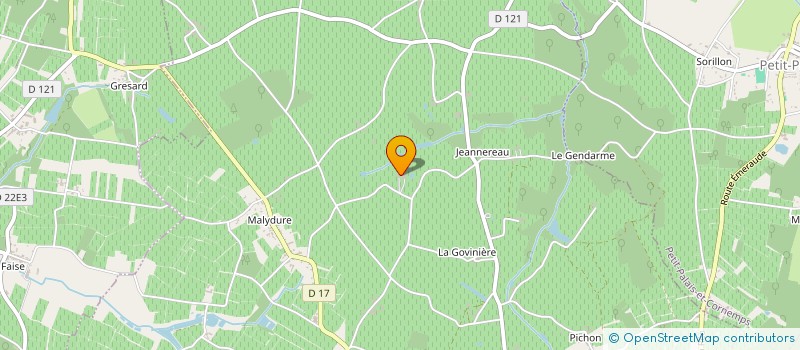 localisation de l'entreprise PASSION DES VINS-PILGRIM WINES  LUSSAC