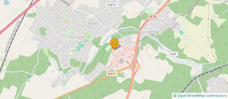 localisation de l'entreprise PASSION DU JEU à FONTAINE-LE-COMTE