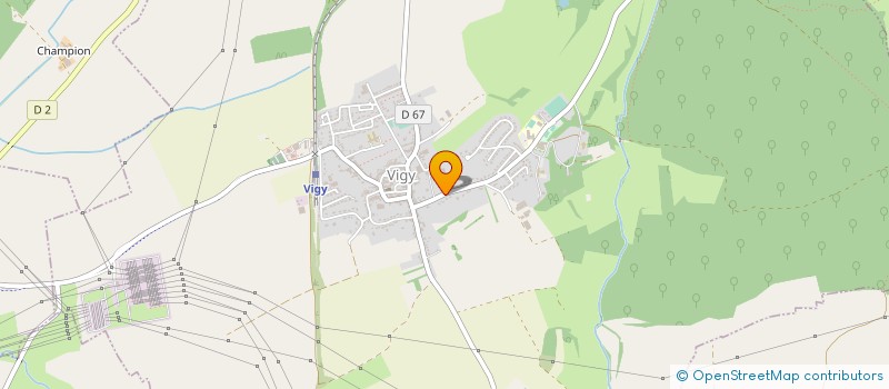 localisation de l'entreprise PASSION ELEC 57  VIGY