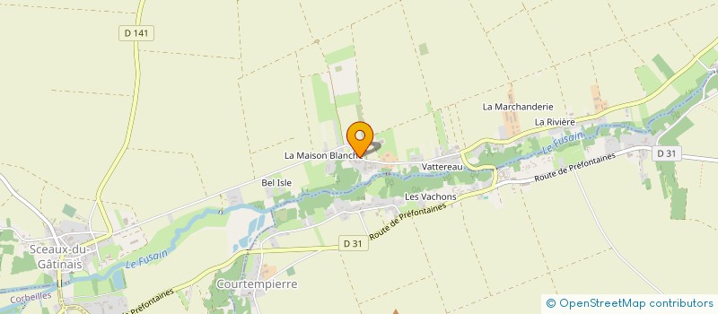 localisation de l'entreprise PASSION ET COLLECTION à SCEAUX-DU-GATINAIS
