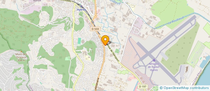 localisation de l'entreprise PASSION ET GOURMANDISES SUD à HYERES