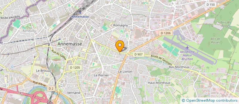 localisation de l'entreprise PASSION ET TRADITION DE MONTAGNE à ANNEMASSE