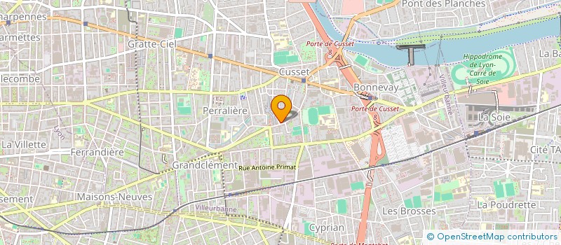 localisation de l'entreprise PASSION EXPERTISES  VILLEURBANNE