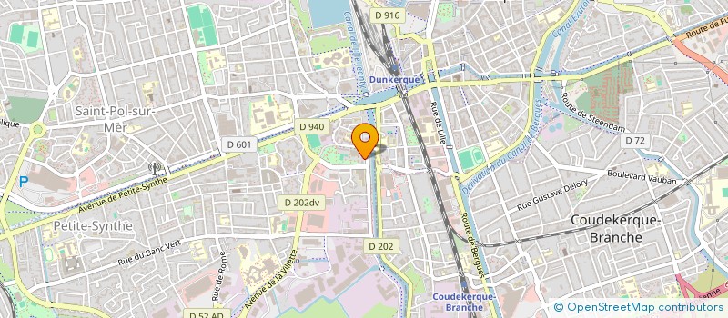 localisation de l'entreprise PASSION FITNESS à DUNKERQUE