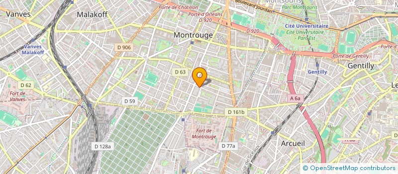 localisation de l'entreprise PASSION FOR ENERGY  MONTROUGE
