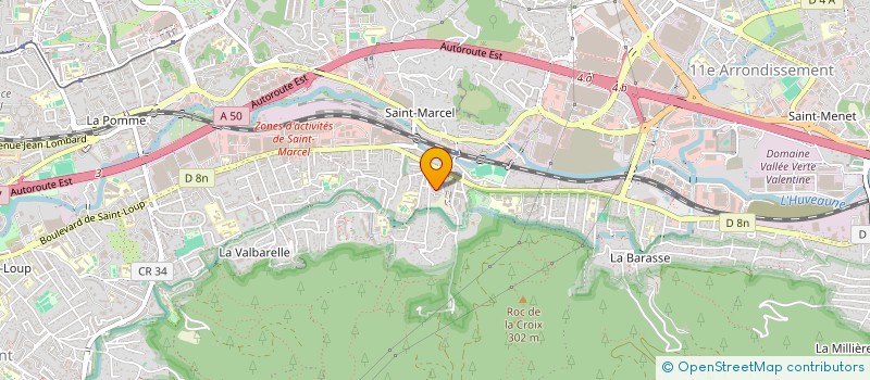 localisation de l'entreprise PASSION HABITAT à MARSEILLE