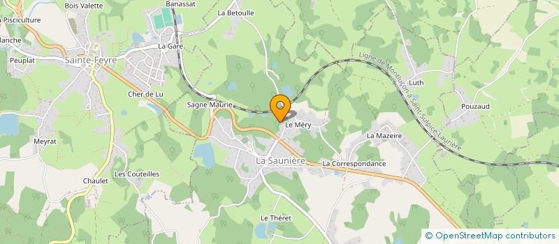 localisation de l'entreprise PASSION HAND  LA SAUNIERE