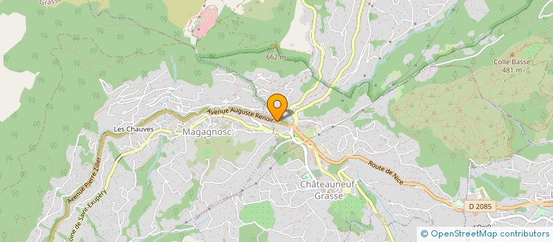 localisation de l'entreprise PASSION IMMO  CHATEAUNEUF-GRASSE