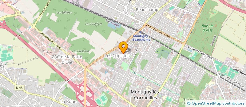 localisation de l'entreprise PASSION INDOOR à HERBLAY-SUR-SEINE