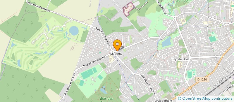 localisation de l'entreprise PASSION INVEST à PESSAC