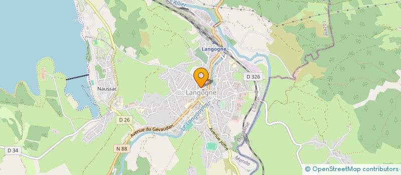 localisation de l'entreprise PASSION JARDIN AU NATUREL  LANGOGNE