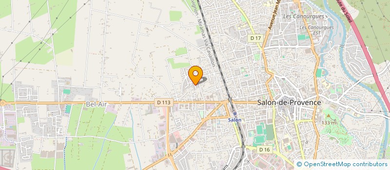 localisation de l'entreprise PASSION JET 13  SALON-DE-PROVENCE