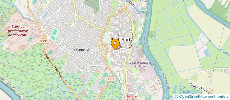 localisation de l'entreprise PASSION-JETSKI.COM  ROCHEFORT