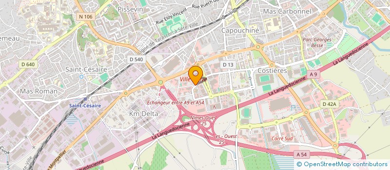 localisation de l'entreprise PASSION JPP 30  NIMES