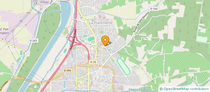 localisation de l'entreprise PASSION KARTING 84 à BOLLENE