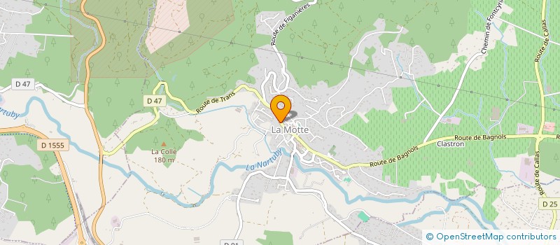 localisation de l'entreprise PASSION'L COIFFURE  LA MOTTE