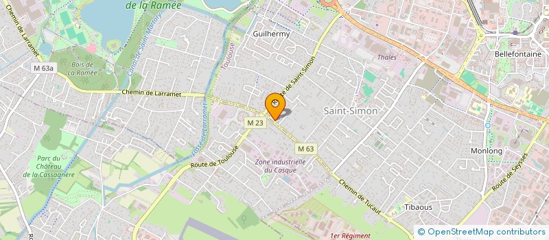 localisation de l'entreprise PASSION MEDIA PRESSE  TOULOUSE