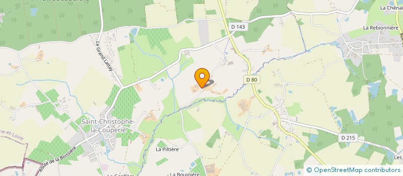 localisation de l'entreprise PASSION O JARDIN à OREE-D'ANJOU