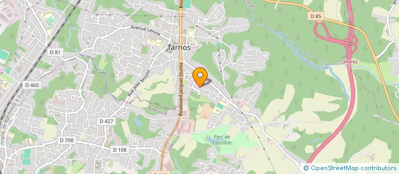 localisation de l'entreprise PASSION PARTAGE à TARNOS