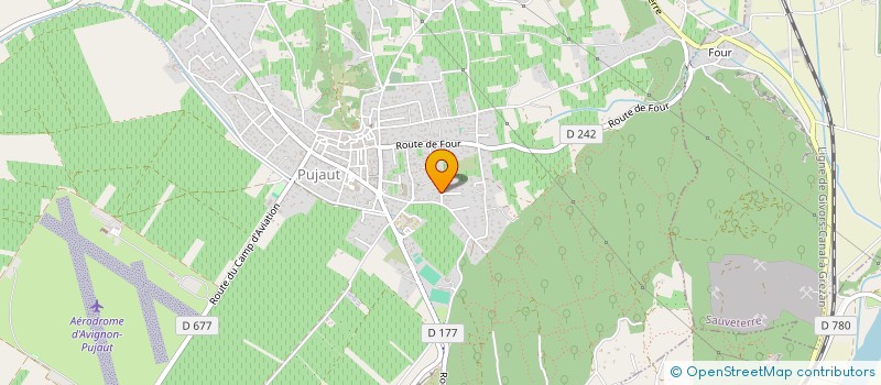localisation de l'entreprise PASSION-PEINTURE à PUJAUT