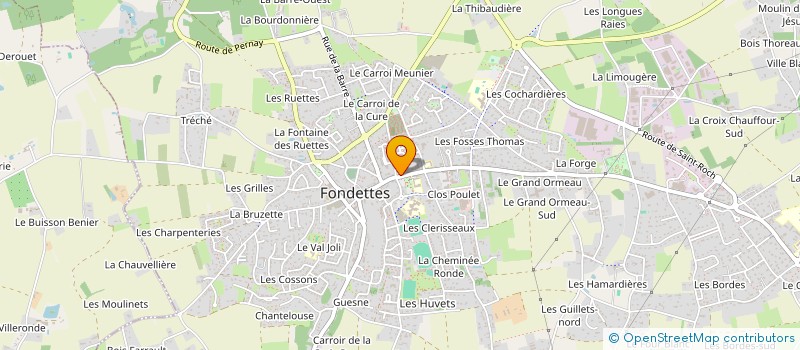 localisation de l'entreprise PASSION PHOTO FRANCE (PPF)  FONDETTES