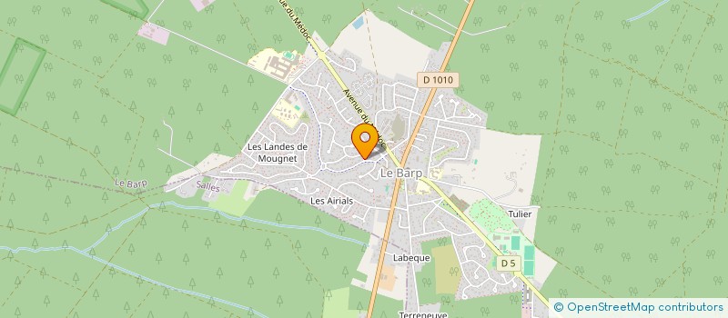 localisation de l'entreprise PASSION PHOTOGRAPHE  LE BARP