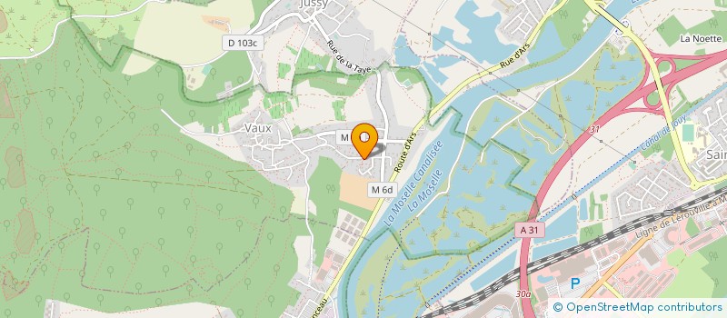 localisation de l'entreprise PASSION POPOTE  VAUX